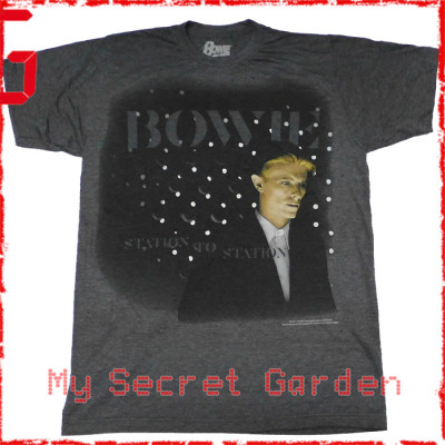 David Bowie - Station To Station Official Fitted Jersey T Shirt ( Men L ) ***READY TO SHIP from Hong Kong***